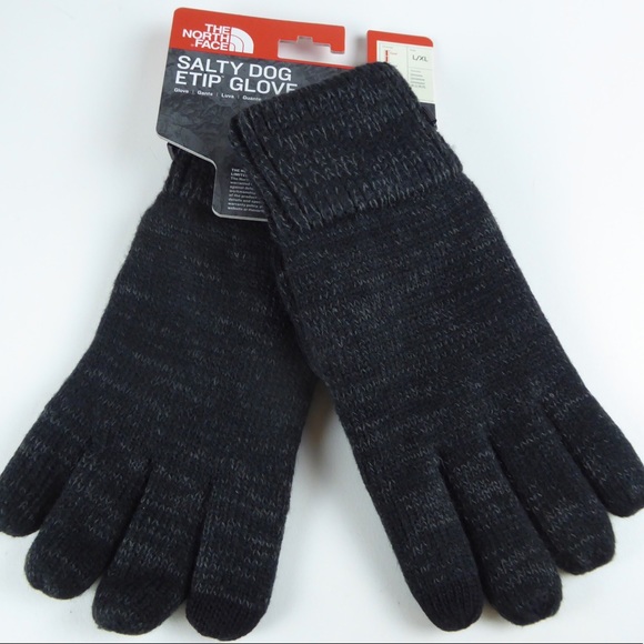 The North Face Other - The North Face Salty Dog ETip Tech Gloves Wool NWT